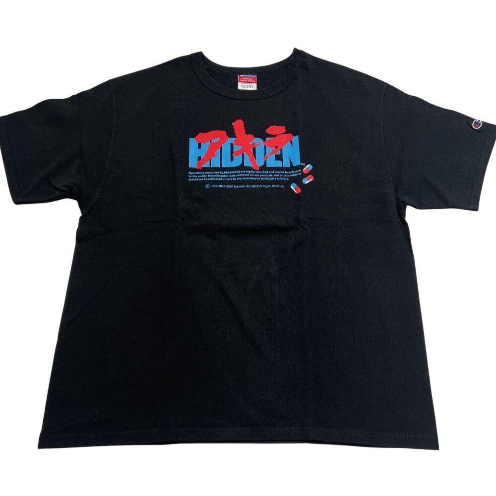 Champion x Hidden NY x Brainchild T-Shirt in Black